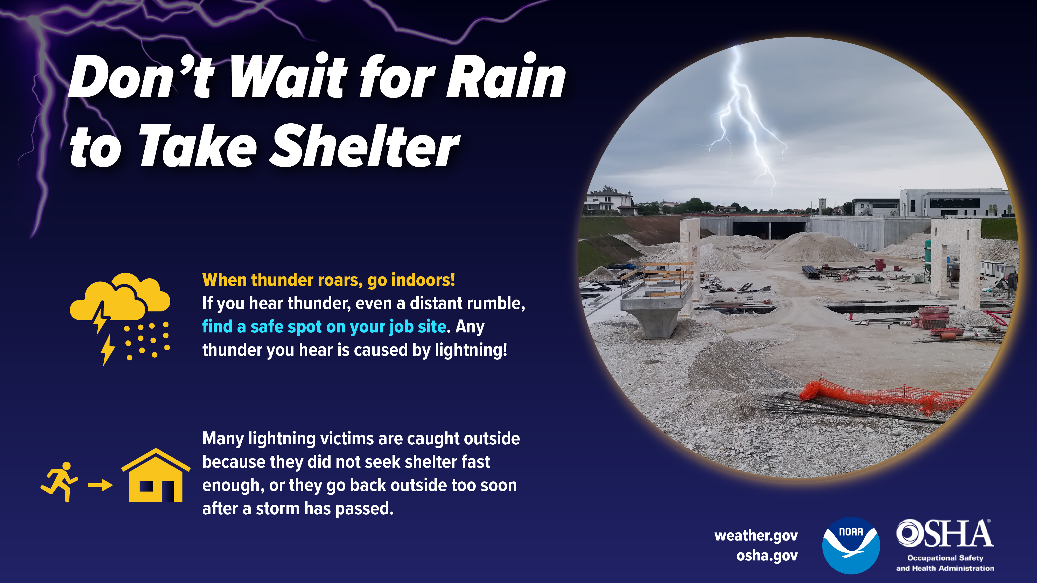 Don't Wait For Rain to Take Shelter
