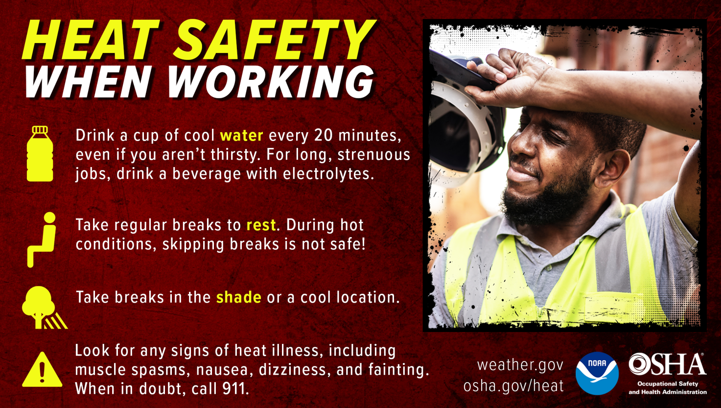 Heat Safety When Working