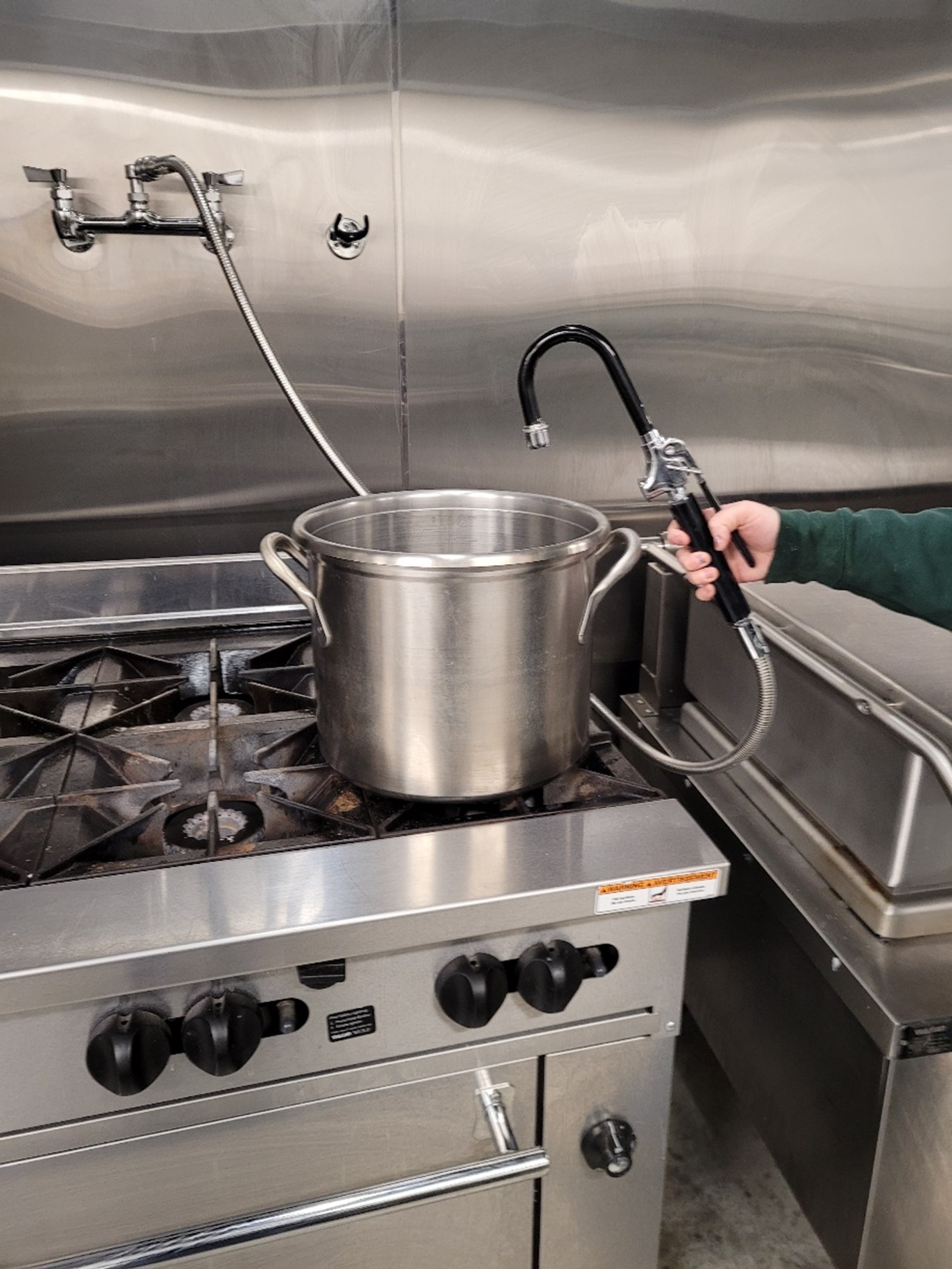 Figure 11 – Pot filler in the kitchen.