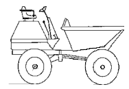 Drawing of equipment called a 'dumper'