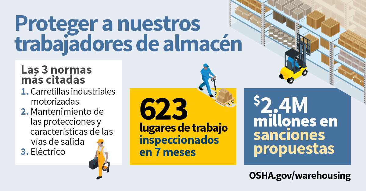 Proteger a nuestros trabajadores de almacén