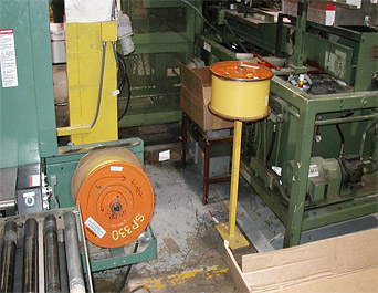 Figure 2: Spool assembly installed on machine