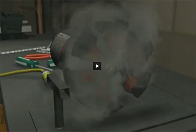 Workbench Grinder Wheel Explodes - 1 Fatality