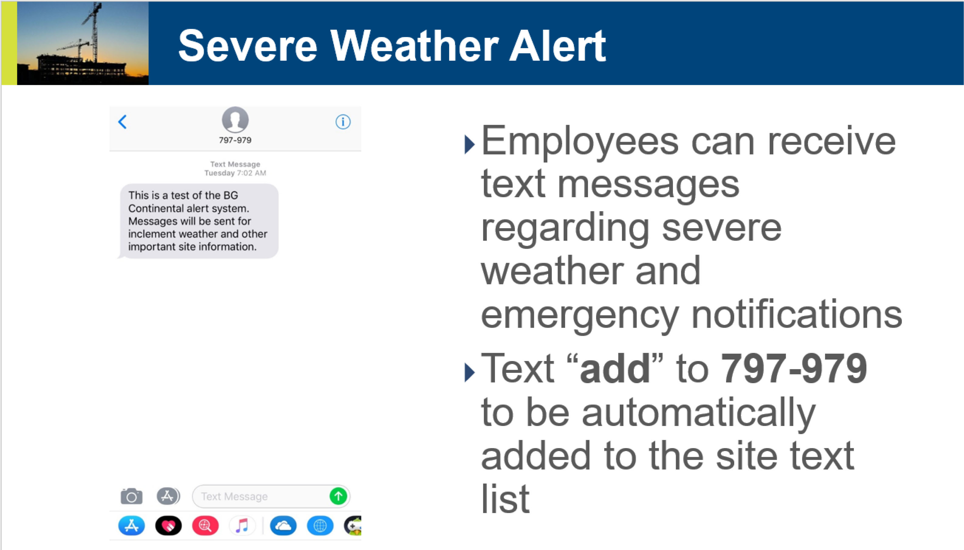 Emergency Action Map