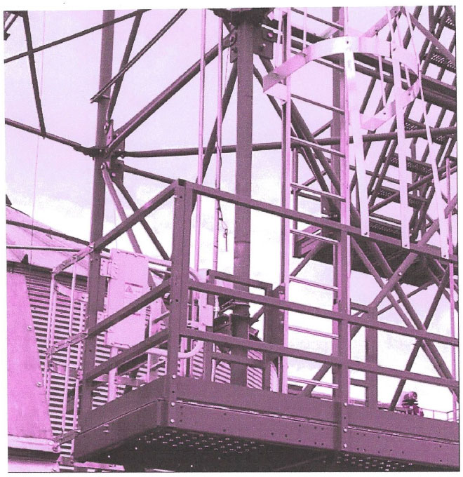 image of ladder platform