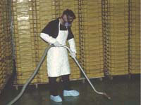 Figure 1. Keep areas vacuumed