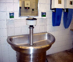 Fig. 3. Hand wash station