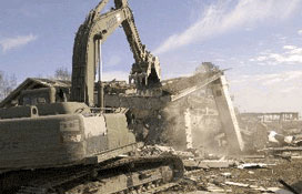 Photo courtesy of FEMA.  This picture shows actual disaster site work conditions and may not illustrate proper safety and health procedures.