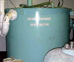 Figure 5: CHT tank containing sewage residue