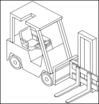 Lift Code 4: Side Loaders: High Lift Pallet.