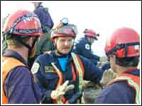 Rescue workers and emergency responders - Copyright: OSHA