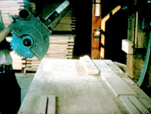 Large swing cut-off saw