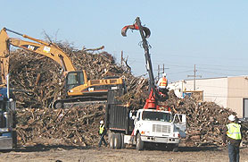 Photo courtesy of OSHA. This picture shows actual disaster site work conditions and may not illustrate proper safety and health procedures.