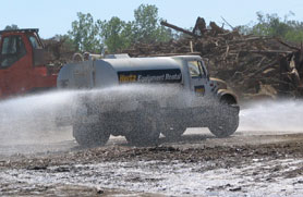 Photo courtesy of the U.S. Army Corp of Engineers. This picture shows actual disaster site work conditions and may not illustrate proper safety and health procedures.