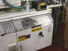 Close-up image of electrical cabinet.