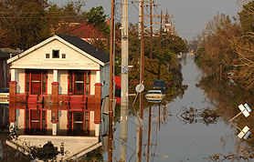 Photo courtesy of FEMA.  This picture shows actual disaster site work conditions and may not illustrate proper safety and health procedures.