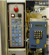 Close-up image of control panel