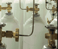 Cylinders of compressed gas