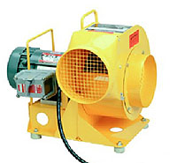 Figure 4: Properly guarded blower