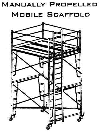 Manually Propelled Mobile Scaffold