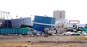 Photo courtesy of FEMA.  This picture shows actual disaster site work conditions and may not illustrate proper safety and health procedures.