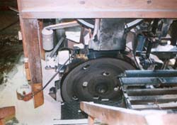 Band saw wheel