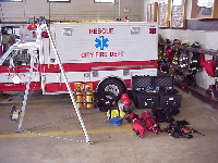 Figure 3: Outside rescue team