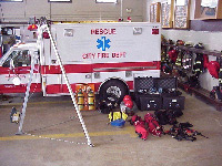 Figure 1: Outside rescue team