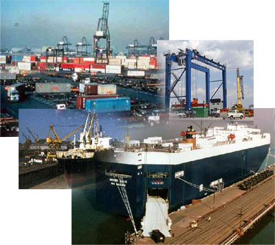 Maritime - Longshoring Ship Collage