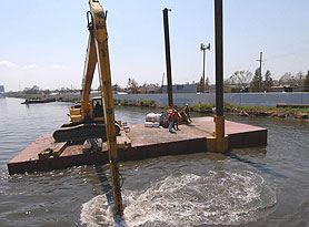 Photo courtesy of the U.S. Army Corp of Engineers.  This picture shows actual disaster site work conditions and may not illustrate proper safety and health procedures.