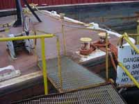 Figure 44: Use slip-resistant ramp.