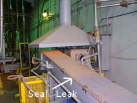 Figure 4. Inspect leaking equipment