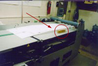 Figure 29. Tool to assist in positioning/aligning feed stock.