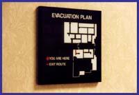 Figure 5. Shore-based evacuation plan.