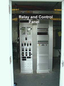 Figure 2. Relay and control panel