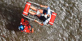 Photo courtesy of the U.S. Coast Guard.  This picture shows actual disaster site work conditions and may not illustrate proper safety and health procedures.