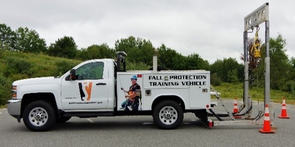 SafetyWorks! fall protection truck