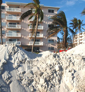 Photo courtesy of FEMA.  This picture shows actual disaster site work conditions and may not illustrate proper safety and health procedures.