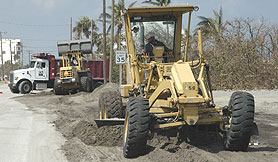 Photo courtesy of FEMA.  This picture shows actual disaster site work conditions and may not illustrate proper safety and health procedures.