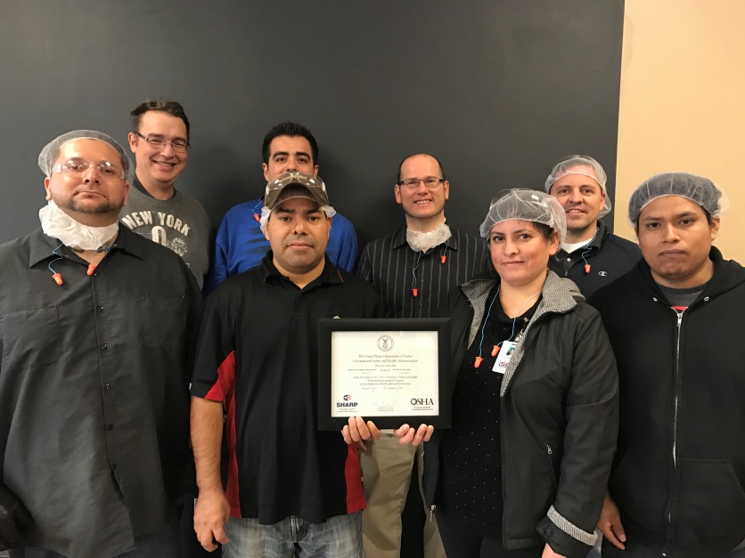 Back row L to R: Rob Jackson, Adan Silva, Scott Mertins, Rob Hilsenbeck; Front row L to R: Cesar Arenas, Arturo Mendoza, Jackeline Celis, Jesus Rivas