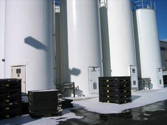 Example of a confined space – storage silo.