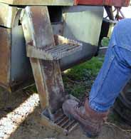 Tractor steps