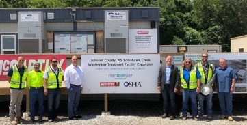 Tomahawk Creek Wastewater Treatment Facility Partnership Signing, July 11, 2019