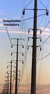 Figure 2. Suspension insulators