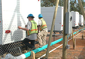 Photo courtesy of FEMA.  This picture shows actual disaster site work conditions and may not illustrate proper safety and health procedures.