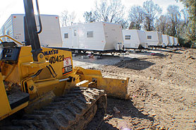 Photo courtesy of FEMA.  This picture shows actual disaster site work conditions and may not illustrate proper safety and health procedures.