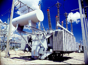 Figure 3. Power Transformer, front view