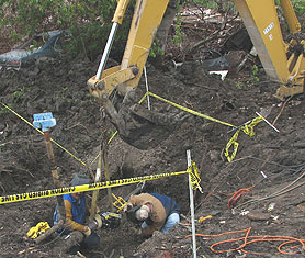 Photo courtesy of OSHA.  This picture shows actual disaster site work conditions and may not illustrate proper safety and health procedures.