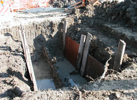 Photo courtesy of OSHA.  This picture shows actual disaster site work conditions and may not illustrate proper safety and health procedures.