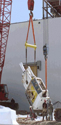 AMWTF Project, April 1, 2002 (Supercompactor Lift)